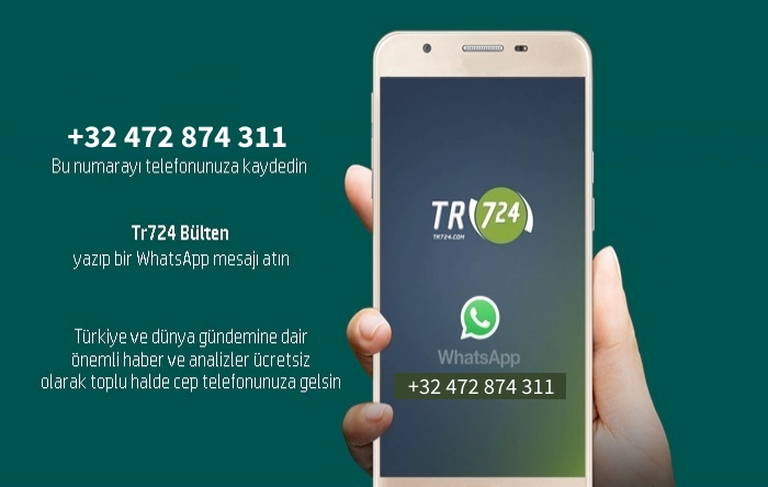 Gündemi Tr724 WhatsApp Bülten ile takip edin, haberiniz olsun
