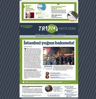 Tr724 | 11 Nisan 2020 Haftasonu 1.SAYFA