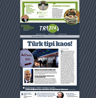 Tr724 | 13 Nisan 2020 Pazartesi 1.SAYFA