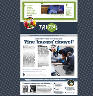 Tr724 | 29 Nisan 2020 Çarşamba 1.SAYFA