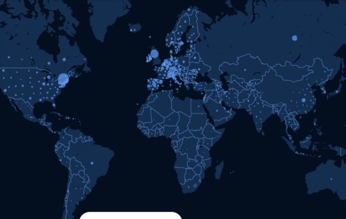 koronavirüs, dünyü, salgın, harita