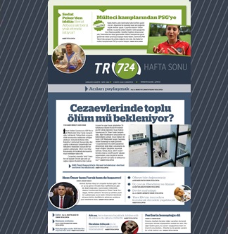 Tr724 | 9 Mayıs 2020 Haftasonu 1.SAYFA