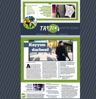 Tr724 | 16 Mayıs 2020 Haftasonu 1.SAYFA