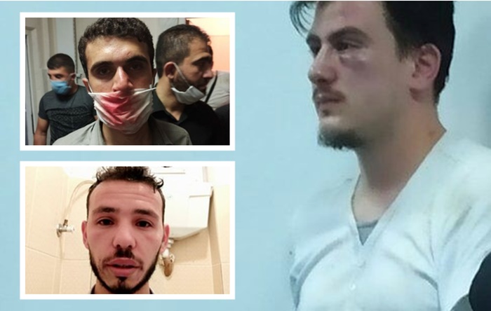 Açık alanda teravih namazı kılmak isteyenlere polis şiddeti