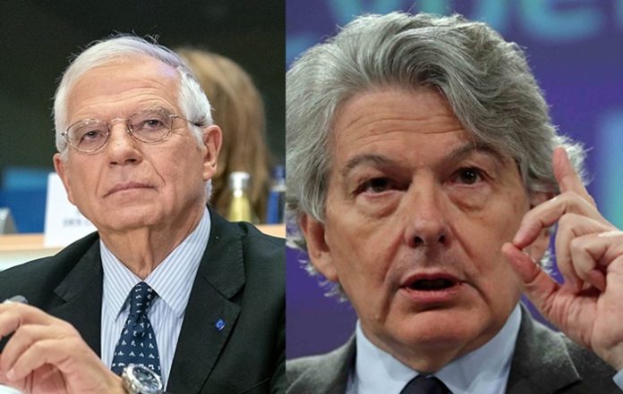 Josep Borrell, Thierry Breton, AB