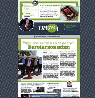 Tr724 | 22 Haziran 2020 Pazartesi 1.SAYFA