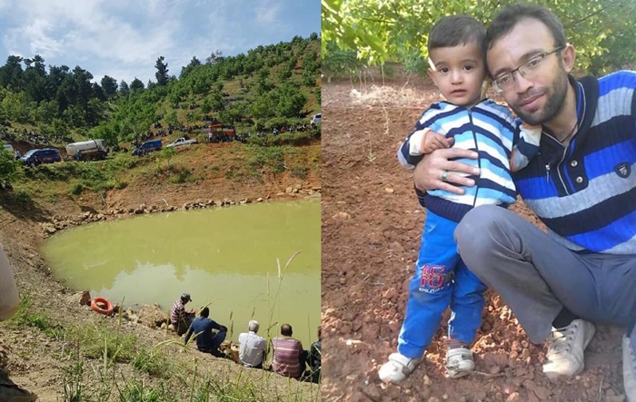 Oğlunun göle düştüğünü sanan baba, boğularak hayatını kaybetti