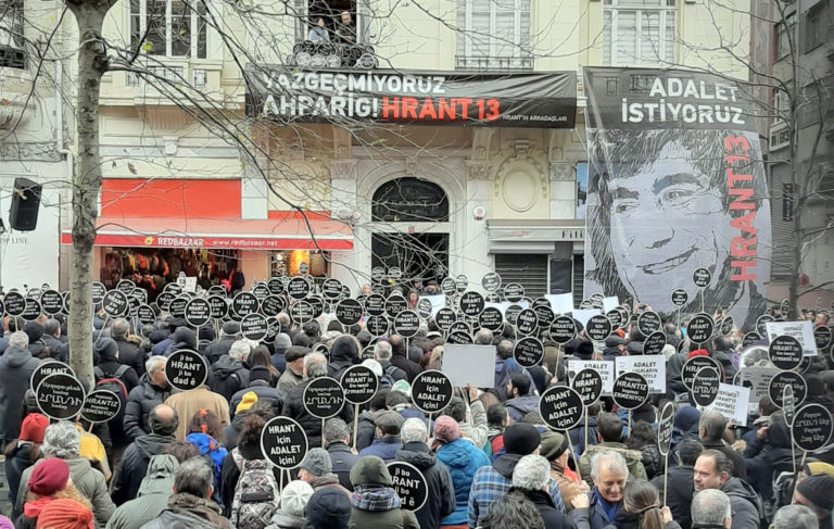 Hrant Dink Vakfı’na tehdide 26 yıl hapis talebi