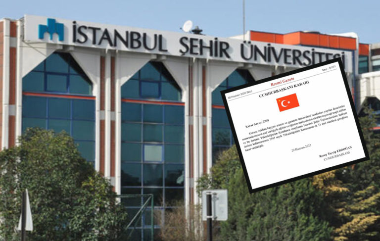 Erdoğan, İstanbul Şehir Üniversitesi’nin faaliyet iznini kaldırdı!