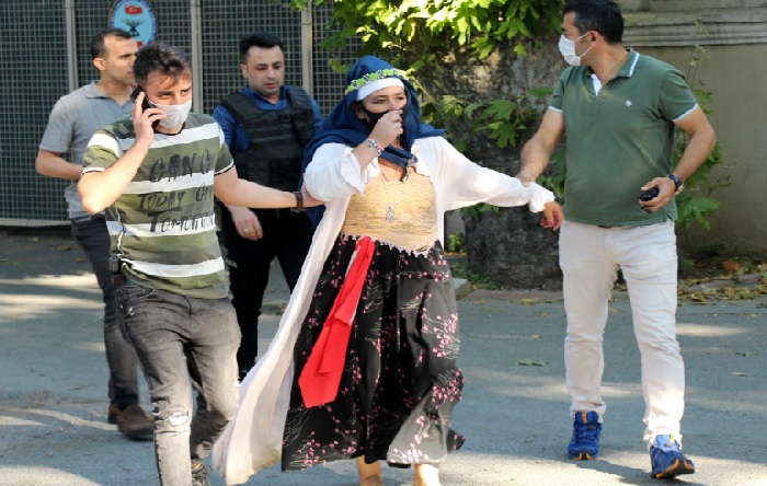 Dolmabahçe’de korkulu anlar!