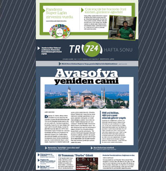 Tr724 | 11-12 Temmuz 2020 Haftasonu1.SAYFA