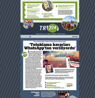 Tr724 | 16 Temmuz 2020 Perşembe 1.SAYFA