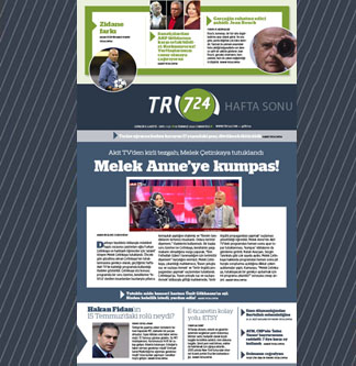 Tr724 | 18 Temmuz 2020 Haftasonu 1.SAYFA