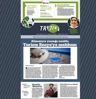 Tr724 | 30 Temmuz 2020 Perşembe 1.SAYFA