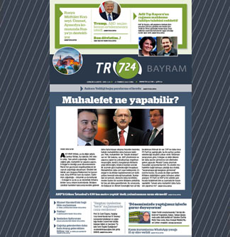 Tr724 | 31 Temmuz 2020 Cuma 1.SAYFA