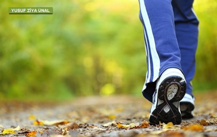 yürüyüş yapmak