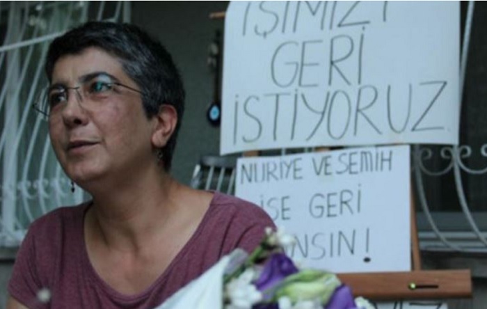 İşini geri istediği için tutuklanan KHK’lı Acun Karadağ tahliye edildi