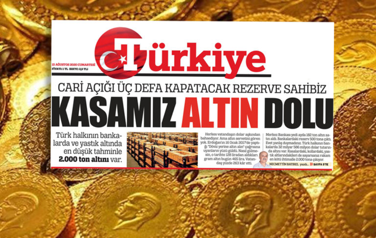 Ürküten manşet; altın hesaplarından da komisyon mu alınacak?