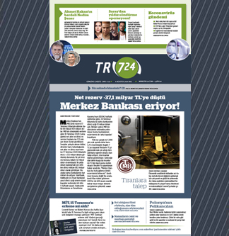Tr724 | 4 Ağustos 2020 Salı 1.SAYFA
