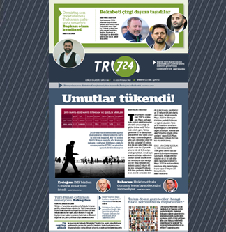Tr724 | 11 Ağustos 2020 Salı 1.SAYFA