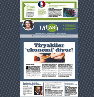 Tr724 | 28 Ağustos 2020 Cuma 1.SAYFA