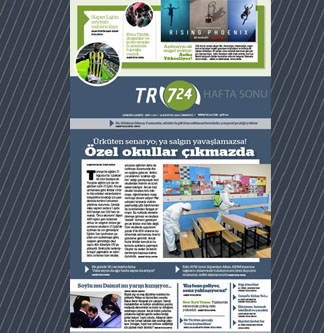 Tr724 | 29 Ağustos 2020 Haftasonu 1.SAYFA