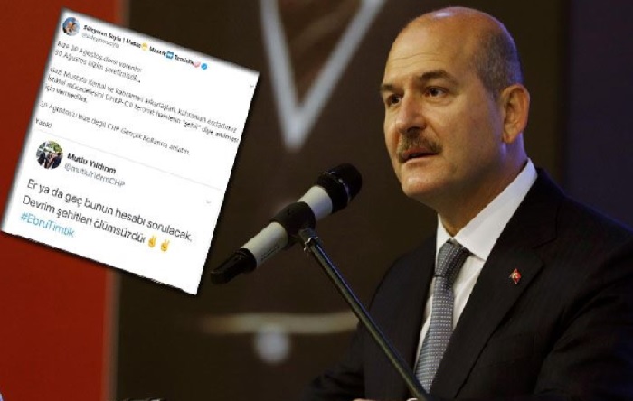 Süleyman Soylu hedef gösterdi, polis CHP’linin evini bastı!