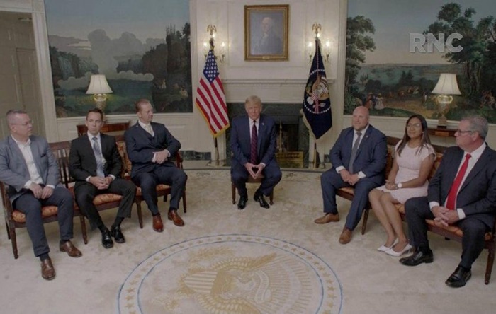 Trump’ın ‘Amerikalı rehineler’ videosunda Rahip Brunson da yer aldı