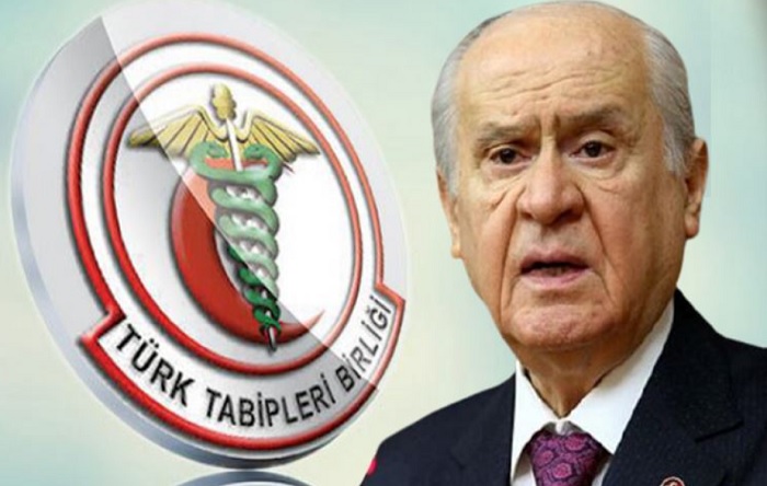 Türk Tabipleri Birliği’ni hain ilan eden Bahçeli’ye tepki yağdı