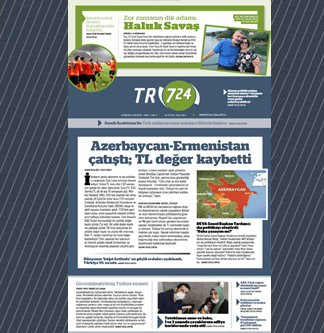 Tr724 | 29 Eylül 2020 Salı 1. SAYFA