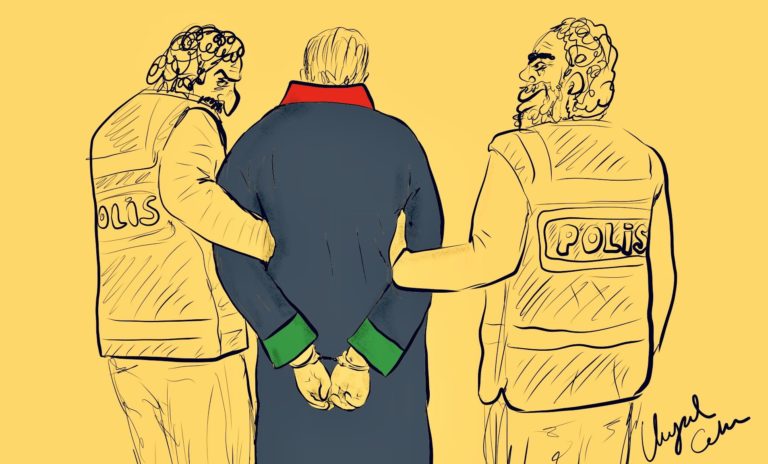 48’i avukat 60 hukukçunun mesleki faaliyetten gözaltına alınmasına barolardan tepki sürüyor