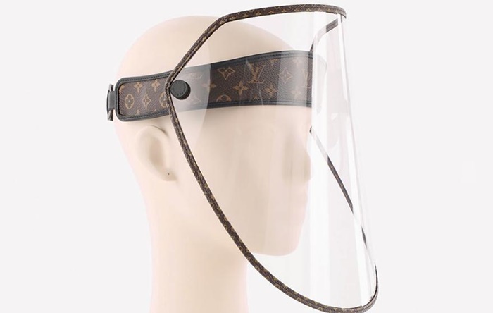 Louis Vuitton’dan 7 bin 200 liraya Covid-19 için siperlik!