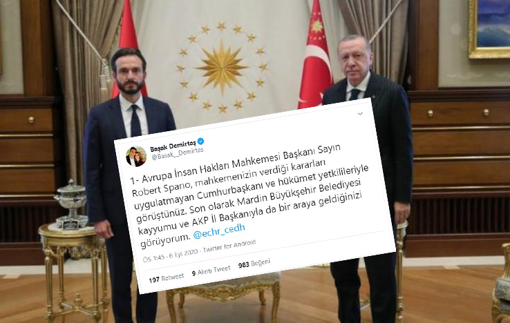 Başak Demirtaş, Spano’yu Diyarbakır’a davet etti: Bir de bizden dinleyin!