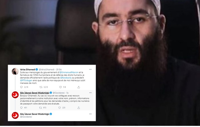 Göç İdaresi’nden, ‘radikal İslamcı’ Sihamedi’ye Twitter’dan ‘yeşil ışık’