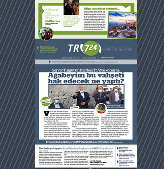 Tr724 | 3-4 Ekim 2020 Haftasonu 1. SAYFA