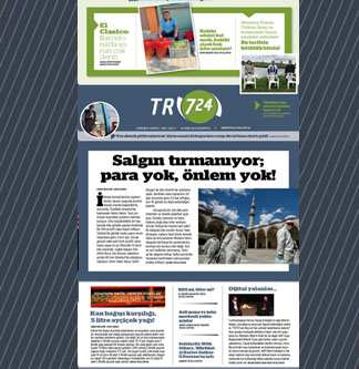 Tr724 | 26 Ekim 2020 Pazartesi 1. SAYFA