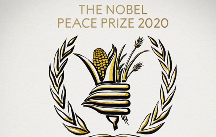 Dünya Gıda Programı, 2020 Nobel Barış Ödülüne layık görüldü