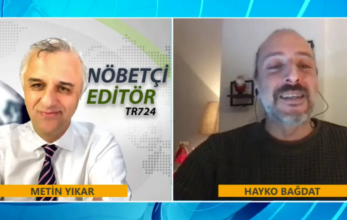 Acılar yazılacaksa şimdi yazılacak | Nöbetçi Editör, Metin Yıkar