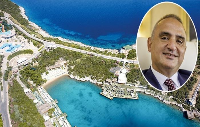 Kültür ve Turizm Bakanı Ersoy, Türkbükü’ndeki ünlü lüks oteli satın aldı