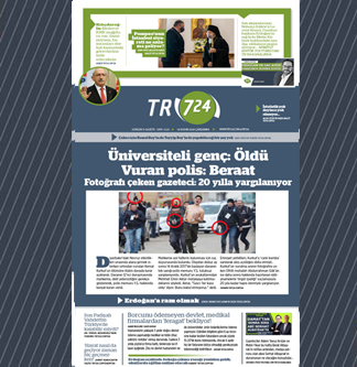 Tr724 | 18 Kasım 2020 Çarşamba 1. SAYFA