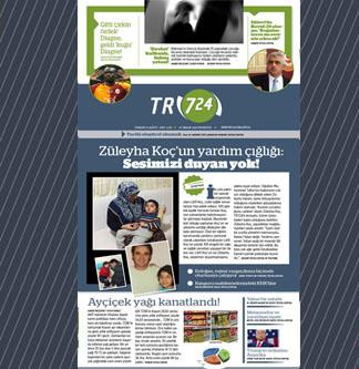 Tr724 | 7 Aralık 2020 Pazartesi 1. SAYFA