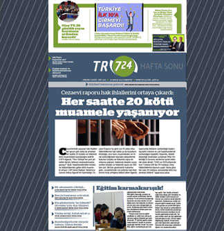 Tr724 | 26-27 Aralık 2020 Haftasonu 1. SAYFA