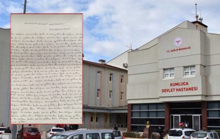 Hemşireye ‘’ben salağım’’ cezası  