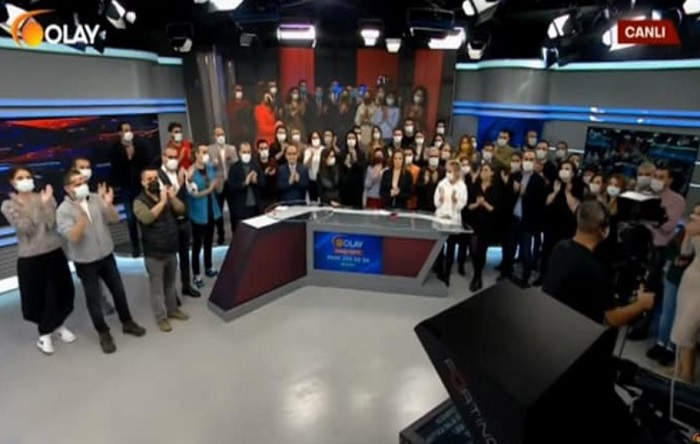 26 günde 766 dakika AKP yayını yapan Olay TV, 51 dakikalık HDP yayını bahane edilerek kapatıldı!