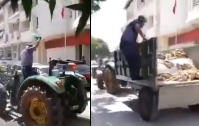 çiftçi kendini yakma
