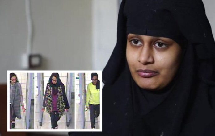 Şamima Begüm, ışid