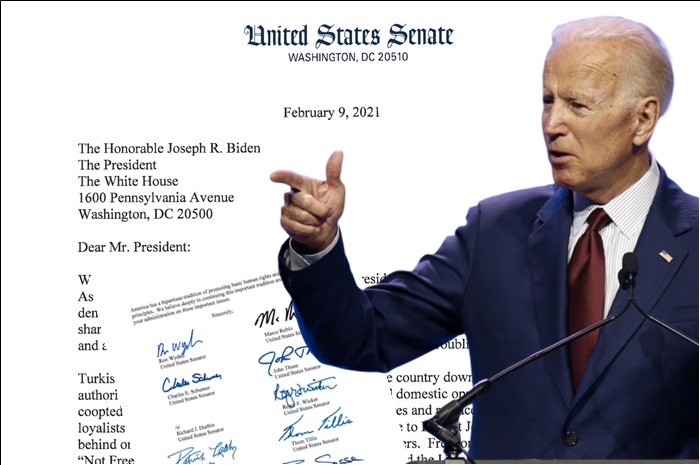 Senatörlerden Biden’a ‘Türkiye’deki insan hakları ihlallerine karşı harekete geç’ mektubu