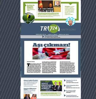 Tr724 | 6-7 Şubat 2021 Haftasonu 1. SAYFA