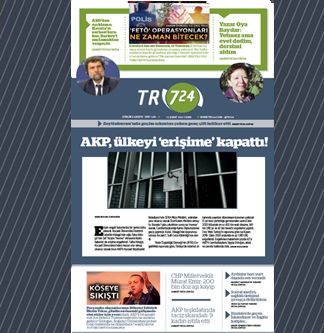 Tr724 | 12 Şubat 2021 Cuma 1. SAYFA