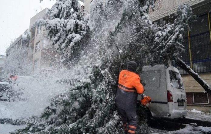 istanbul kar yağış